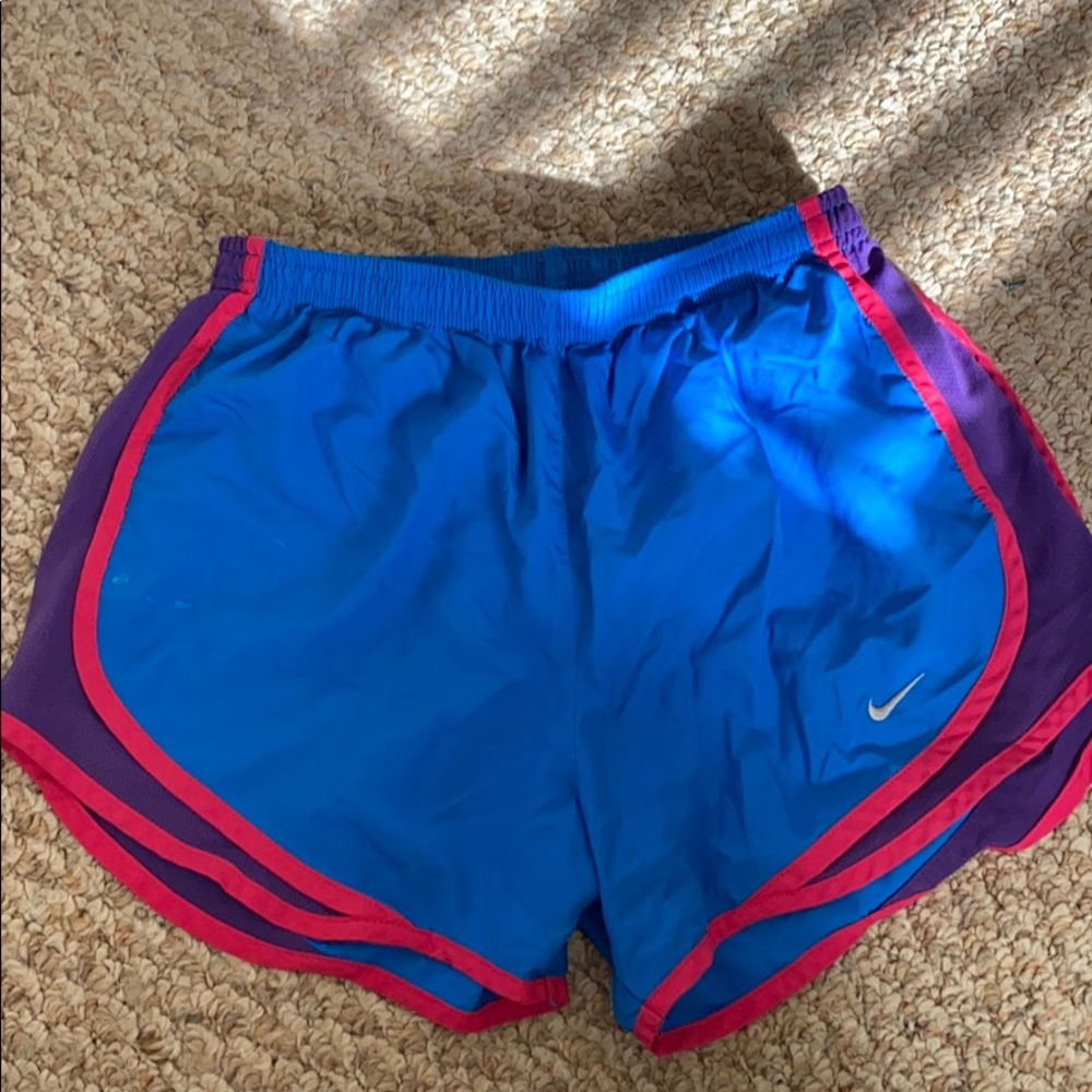 Nike dri fit shorts blue